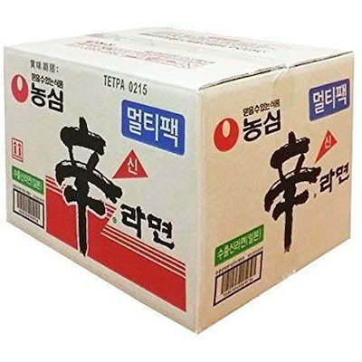 辛ラーメン 1BOX 40個入韓国ラーメン/韓国食品/韓国食...のサムネイル