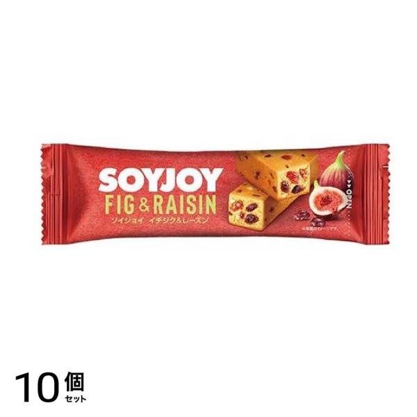 SOYJOY(ソイジョイ) イチジク&レーズン 30g (×12本入) 10個セット