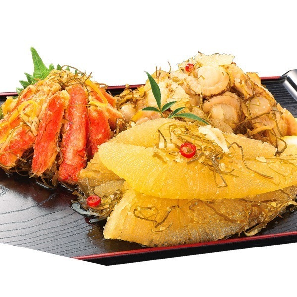 本場海鮮松前漬け3種セット 3kg(500g×6パック)