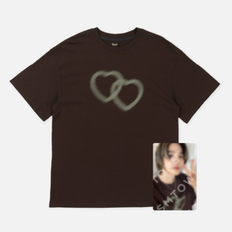 EXO SUHO T-SHIRT + PHOTO CARD SET [LOVE ver.] - 2024 CONCERT SU : HOME