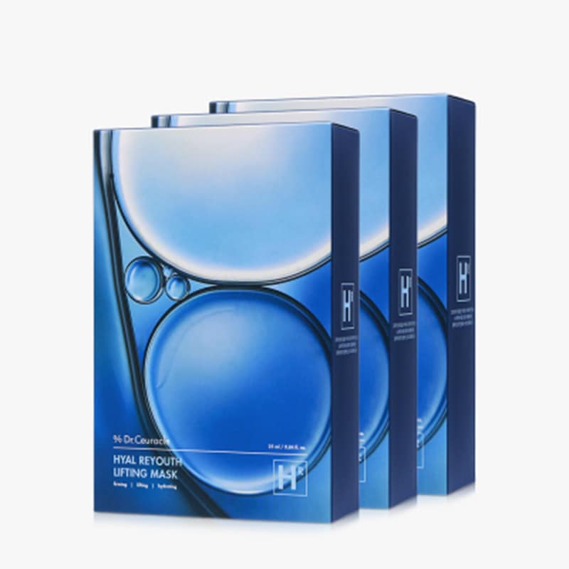 マスクパック3種SET (ヒアル 10枚 + ティーツリー 10枚 + ビター 10枚)