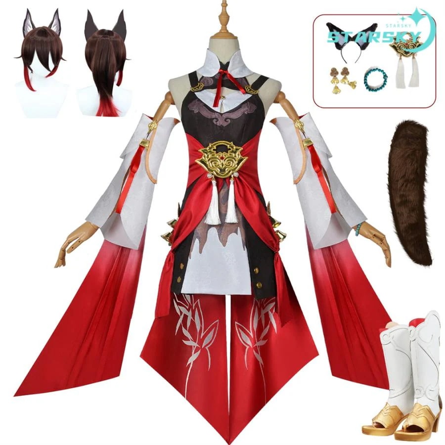 工場直販 急速出荷 崩壊：スターレイル 停雲-テイウン　風　コスプレ衣装　コスチューム　服　コスプレ靴　ウィッグ追加可能 　ハロウィン