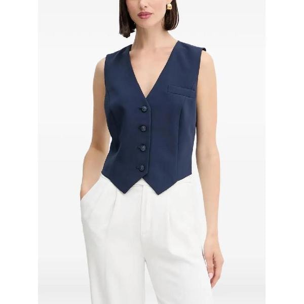 25 FW ボタンクロージャーベスト W5YH55WGHC2 TP446066525