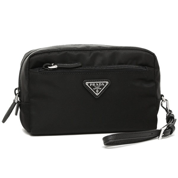プラダ ポーチ PRADA 1NE393 067 F0002 レディース メンズ ポーチ 無地 NERO 黒 プラダ ポーチ PRADA 1NE393 067 F0002 レディース メンズ ポーチ 無地 NERO 黒