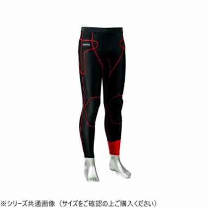 SDW-3060A プロテクターインナーパンツ サマー (吸水速乾・抗菌) ブラック/レッド LL SDW3060A-LL