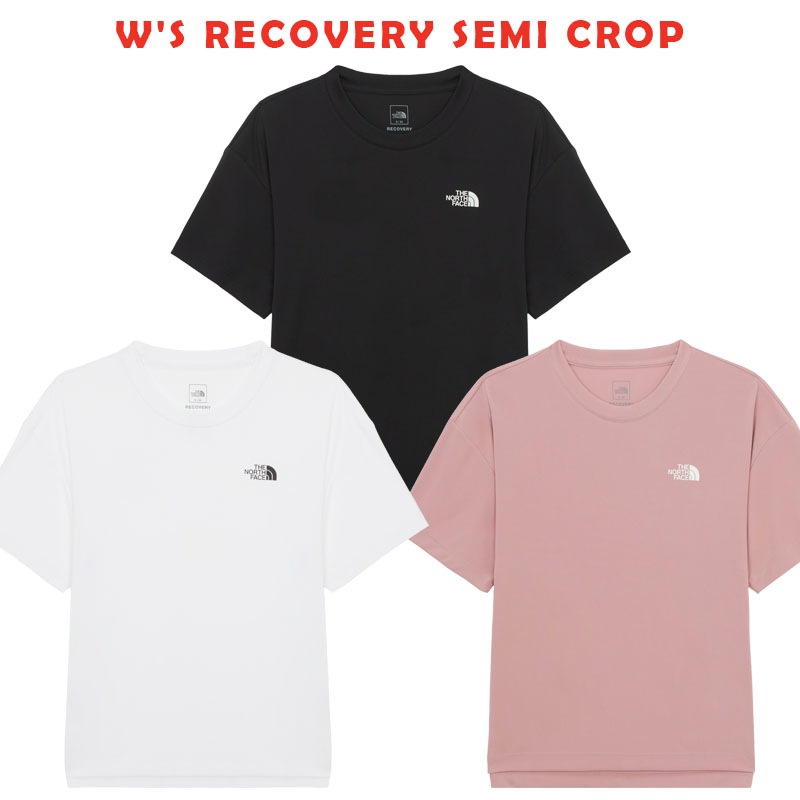 韓国正規品保証 関税負担なしNT7UR81A WS RECOVERY SEMI CROPイリー 基本 着装 男子 女子 人気 韓国 ファッション 男女共用 アウトド