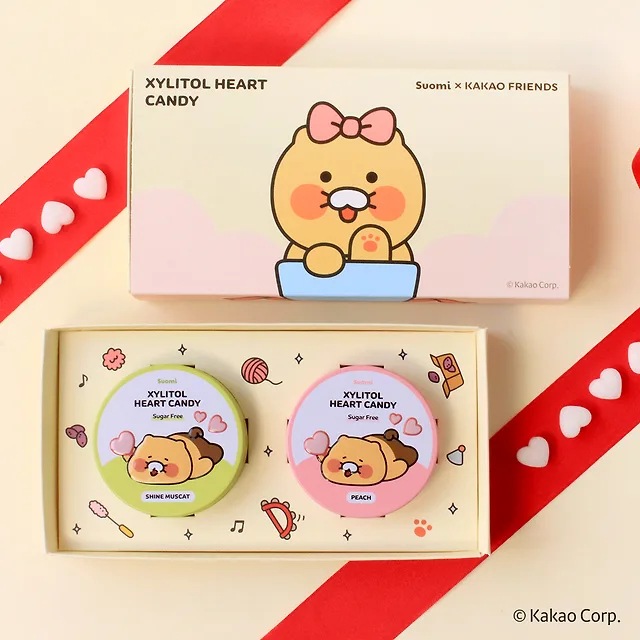 チュンシク キシリトール ハートキャンディー ギフトセット 無砂糖 無着色