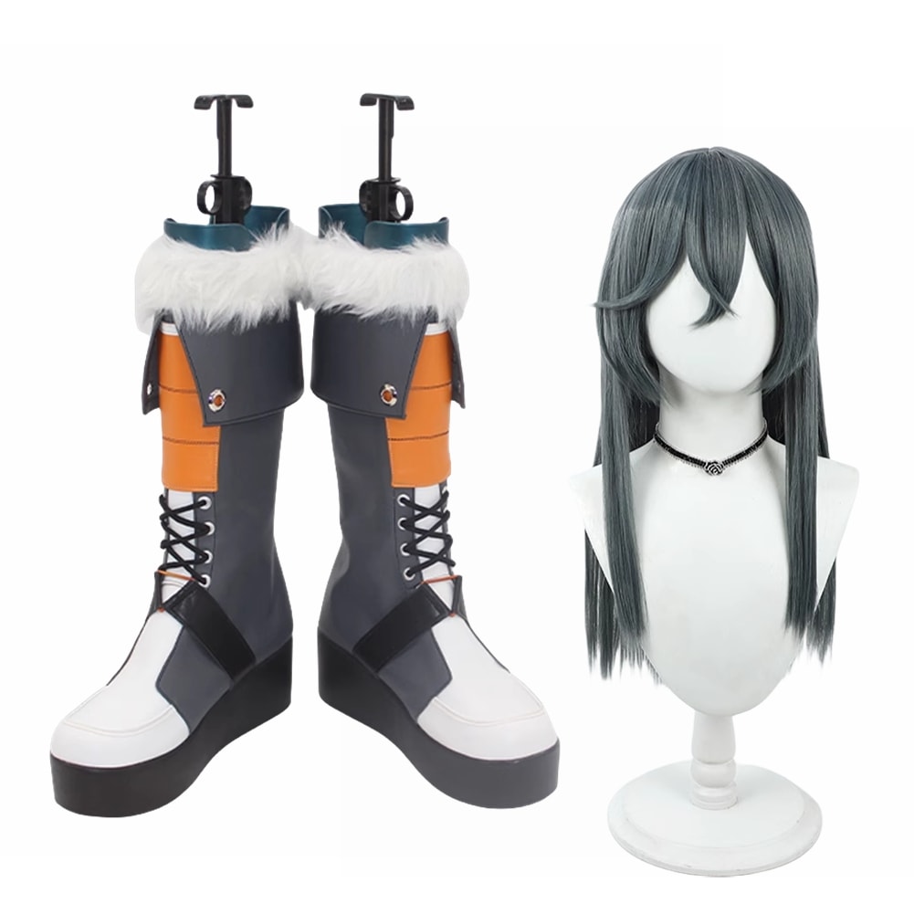 安守ミノリ コスプレ靴 ブーツ コスプレ ウィッグ付き 演出服 アニメ 祭り ハロウィン クリスマス 学園祭 文化祭 仮装 6,720円