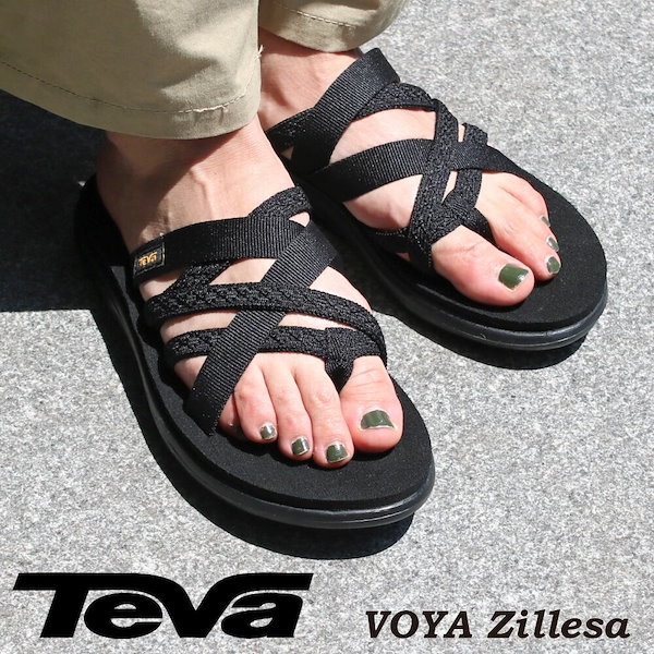 TEVA テバ VOYA ZILLESA ボヤ ジレッサ ホワイト 25cm - 靴