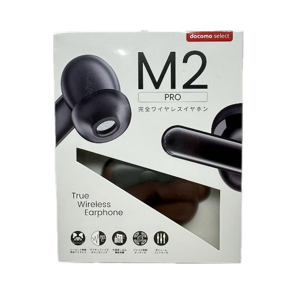 MEES M2 Pro ワイヤレスイヤホン ブラック dショッピング |【送料無料 docomo select】ワイヤレスイヤホン MEES