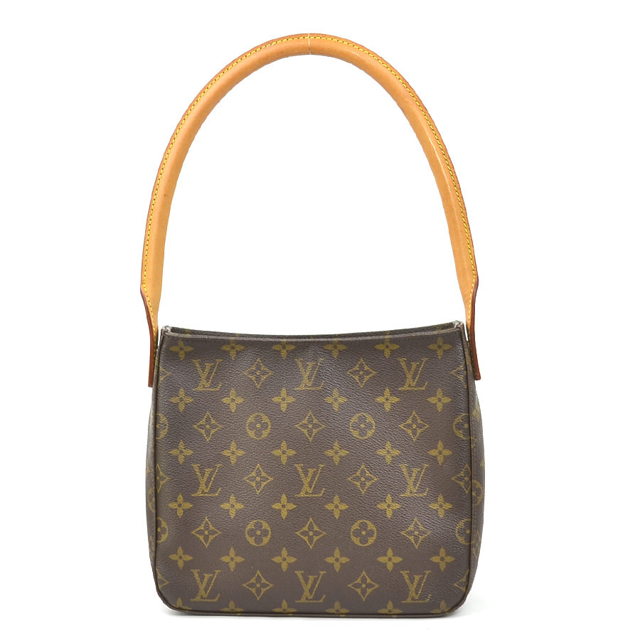 ルイ ヴィトン LOUIS VUITTON ショルダーバッグ モノグラム ルーピング MM モノグラムキャンバス ブラウン レディース M51146 e60672i