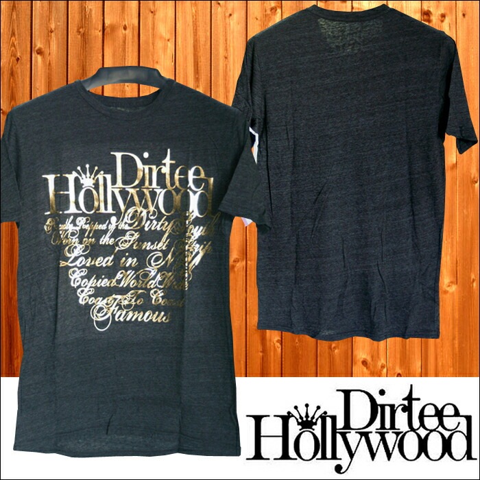 25％OFF】 ブラック BRANDED Hollywood Dirtee Tシャツ メンズ レオン