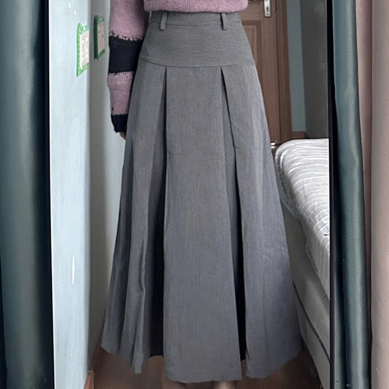 レディース スカート ボトムス フレア フレアスカート ロングスカート ロング ワイド 裾ワイド プリーツ タック タックプリーツ ハイウエスト 薄手 かわいい 大人可愛い おしゃれ かっこいい