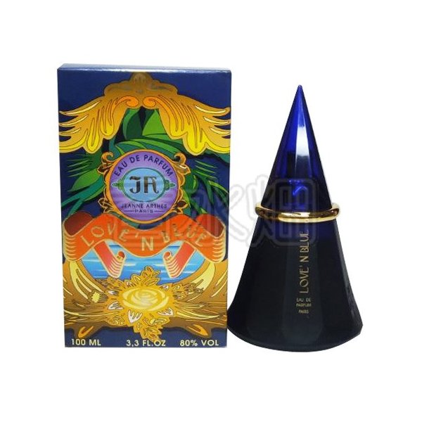 ジャンヌアルテス ラブインブルー EDP SP 100ml 香水 フレグランス 箱ダメージ有り