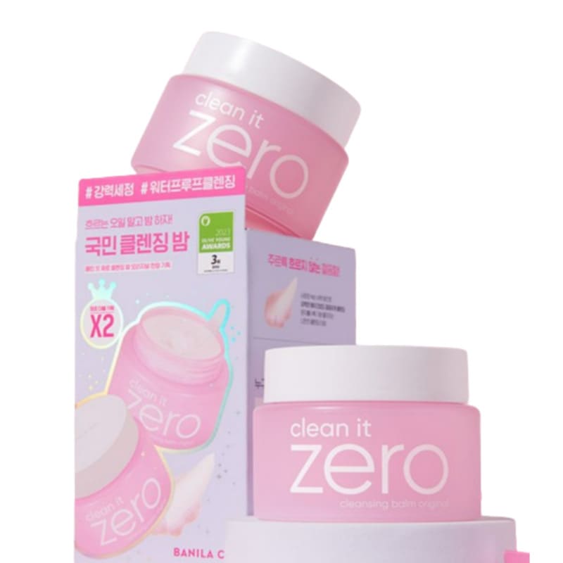 大人気 クレンジングバーム大容量180ml 2個クリーンイットゼロ オリジ