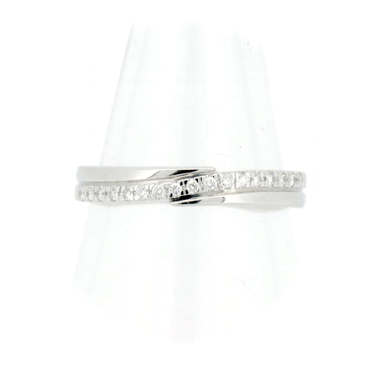 ダイヤモンド リング 指輪 0.09ct 11号 Pt950(プラチナ) 質屋出品