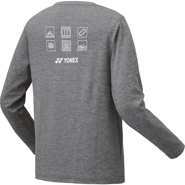 Yonex ヨネックス ユニロングスリーブTシャツ テニス 長袖Tシャツ 16720-010