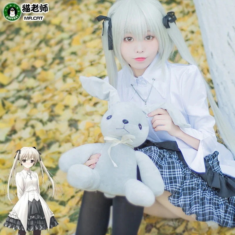 猫先生穹妹服衣装フルセットコスプレ女装アニメロリ装縁の空春日野穹ユニフォーム