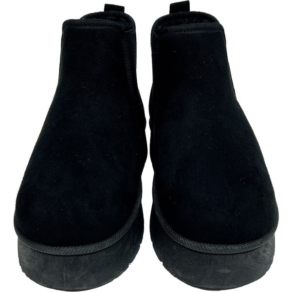 MEI メイ SHL253010 SUEDE LIKE SIDE GORE ブラック M サイドゴアブーツ