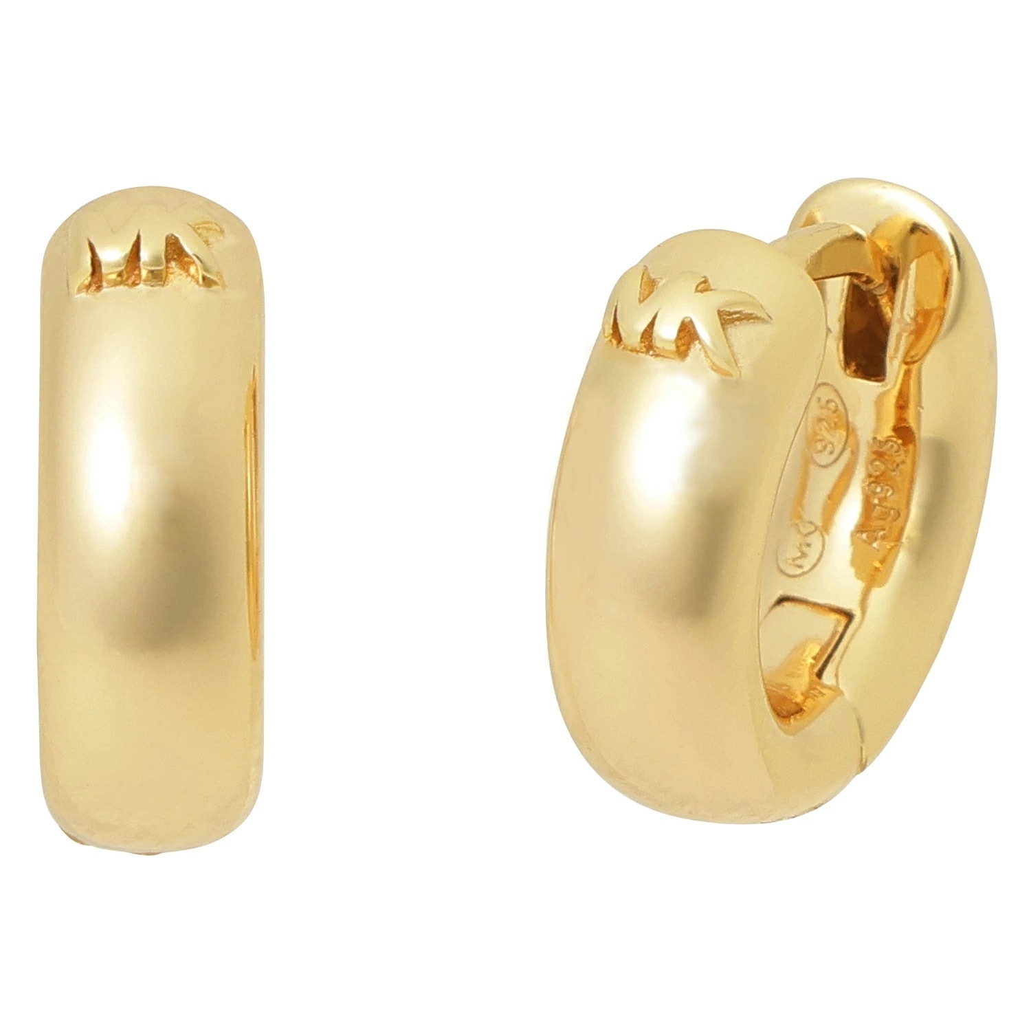 マイケルコース ピアス MICHAEL KORS レディース MKC1599AA710 ハギー フープ MKロゴ ゴールド アクセサリー HUGGIE HOOP EARRINGS MKC1599AA7