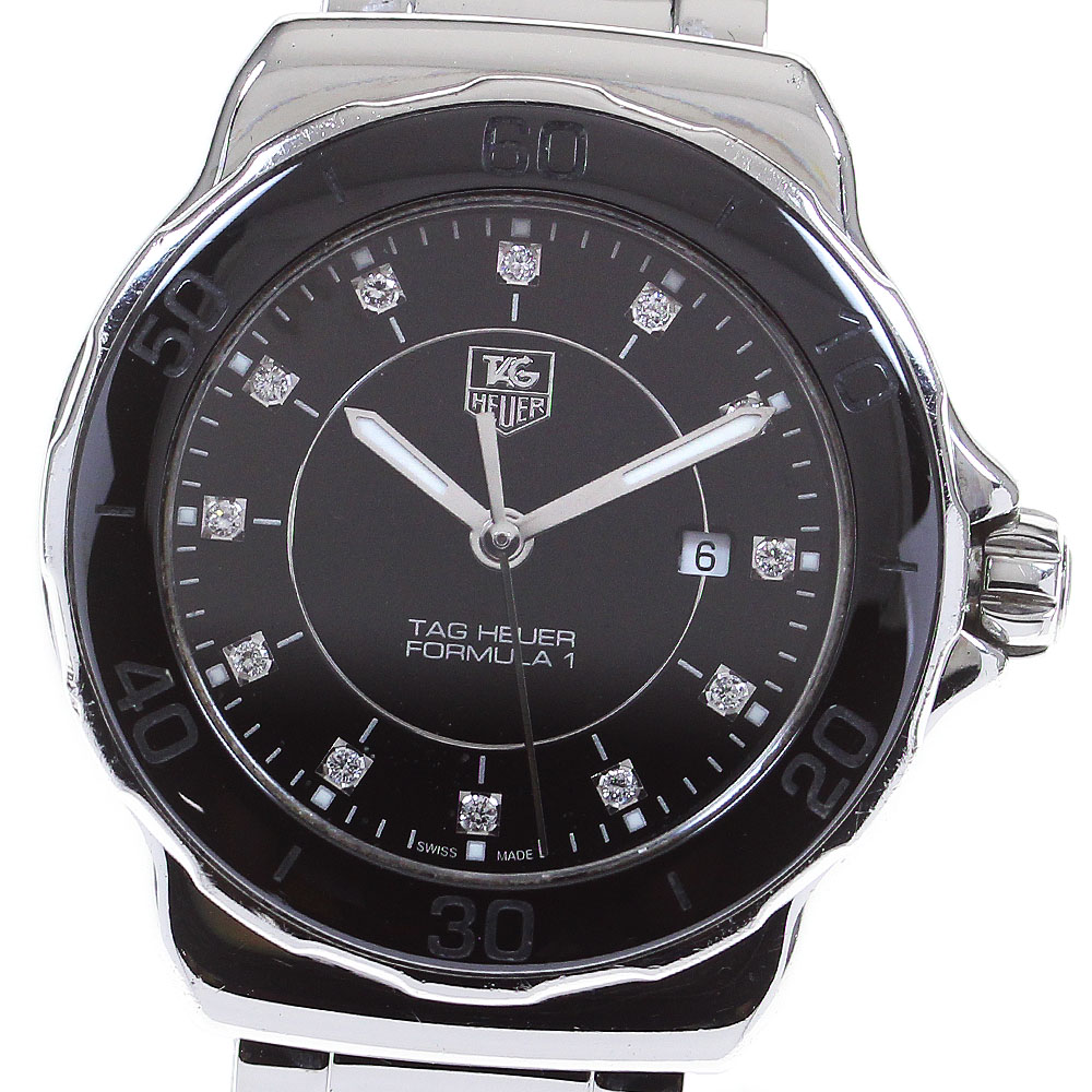 タグホイヤー TAG HEUER WAH1314 フォーミュラ1 12Pダイヤ クォーツ レディース _838048【中古】