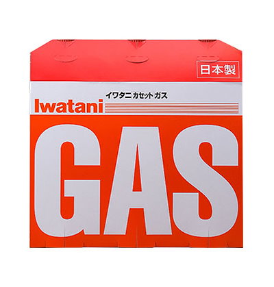 他サイト： 岩谷産業　イワタニ カセットガス(オレンジ)3P　CB-250-ORの商品画像