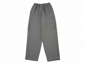 ケアファッション 婦人脇全開ジャージパンツ グレー 3L 39817-05