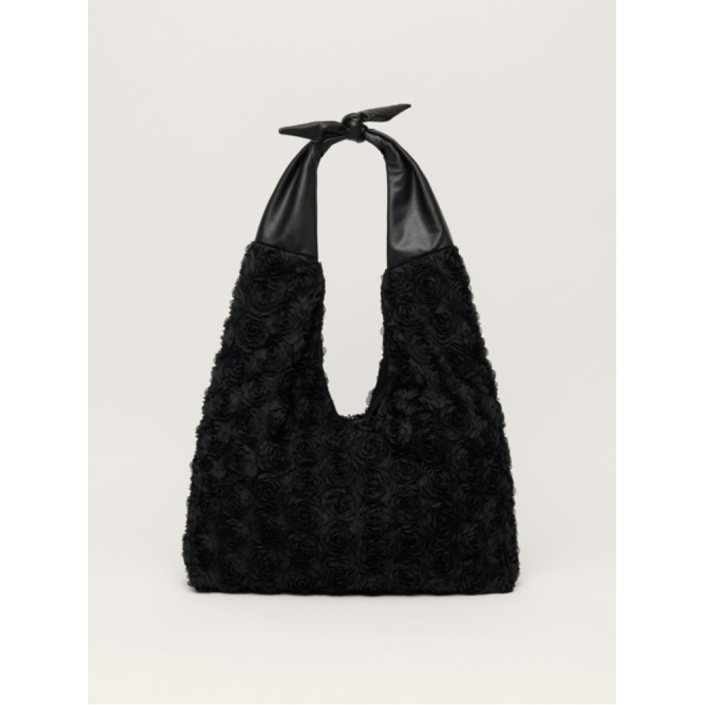 SIENNE ジプシーローズビッグバッグ (ブラック)