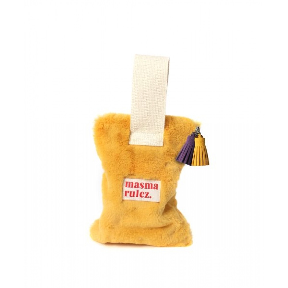 MASMARULEZ ストラップポーチ _ ボディオレンジイエロー 4,524円