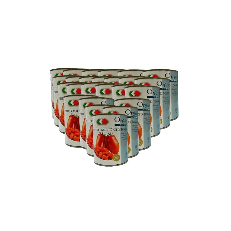 創健社 有機ダイストマト缶 400g×24缶