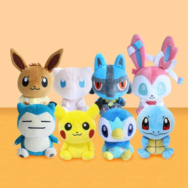 マニアリトル ポケットモンスター キューティポップ キーリング(ランダム) ぬいぐるみ_1箱8個入り