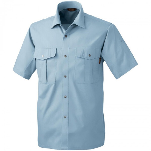 537 半袖シャツ Lサイズ モスグリーン(107)