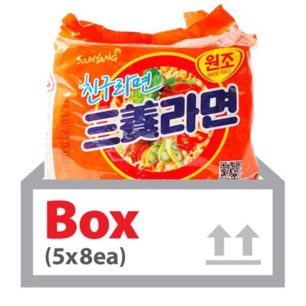 三養ラーメン 120g 5入 8ea(ボックス)/三養-食堂用 店用