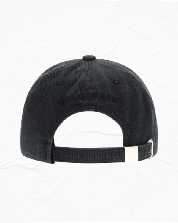 【mahagrid】25SS★ WASHED RAW CUT mah CAP Qoo10 MAHAGRID WASHED RAW CUT ロゴ キャ
