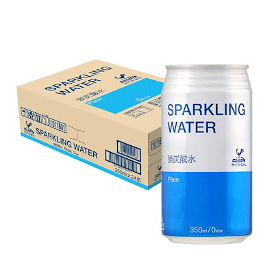 他サイト： 神戸居留地 強炭酸水 350ml 24本 缶 無糖 割材 スパークリングウォーター ハイボールに 炭酸水 ソーダの商品画像