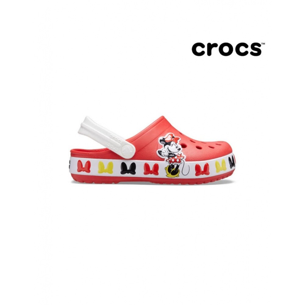 クロックス キッズ ディズニー ミニーマウス バンド クロッグ 206308-8C1