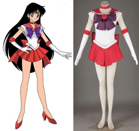特価 美少女戦士セーラームーン 火野レイ風　コスプレ衣装 コスチューム アニメコスプレ衣装 ハロウィン クリスマス服 変装服仮装