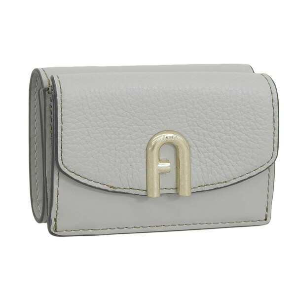 フルラ 財布 レディース 三つ折財布 レザー グレー FURLA PRIMULA S COMPACT WALLET TRIFOLD wp00218bx0053m7y00 FURLA 10,176円