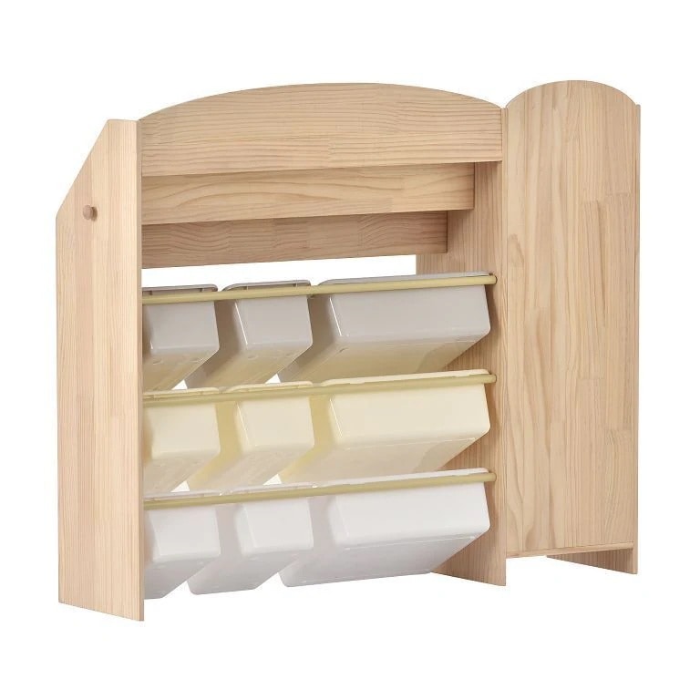 即納品 出荷速達絵本棚 絵本ラック おもちゃ おもち収納 収納 天然木 引き出し 玩具箱 ラック