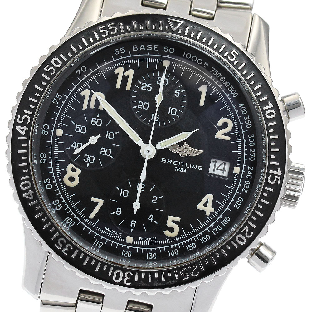 ブライトリング BREITLING A13024 アヴィアスター クロノグラフ 自動巻き メンズ 箱・保証書付き_885886【中古】 396,300円