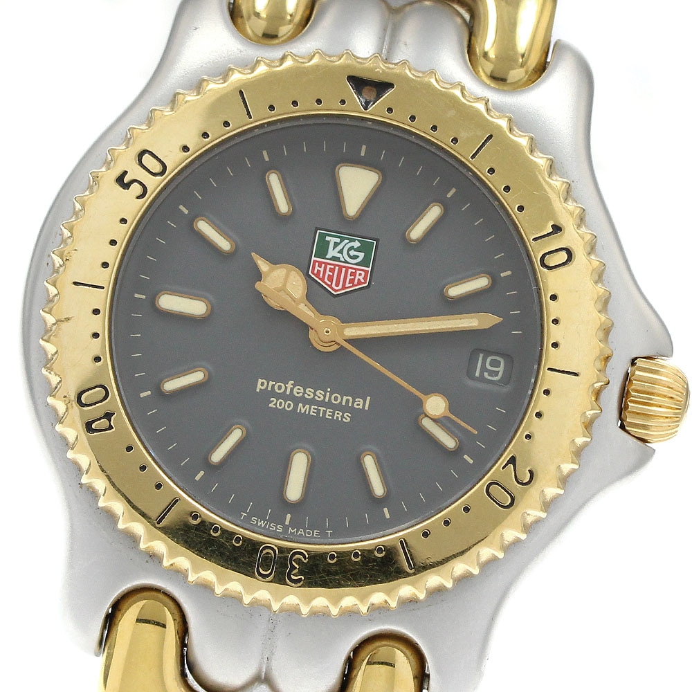 タグホイヤー TAG HEUER S95.206F セル デイト クォーツ メンズ _941101【中古】