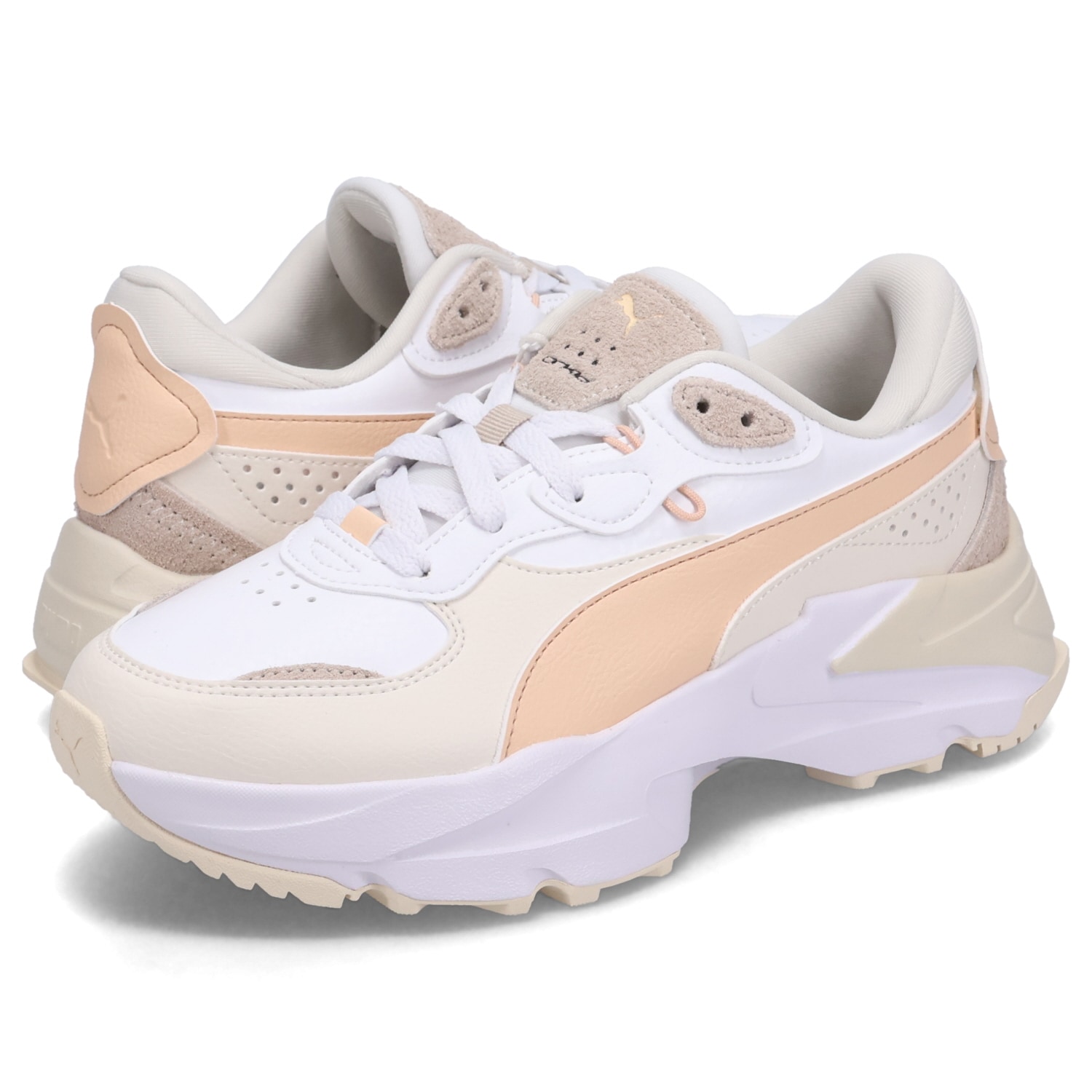 スニーカー オーキッド 2 ウィメンズ レディース 厚底 ホワイト 白 396007-01