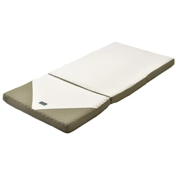 西川 RAKURA 三つ折りマットレス セミダブル ゴールド 120×200×9cm 246010516491