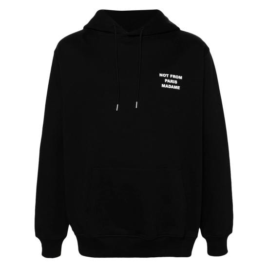 DROLE DE MONSIEUR Men Sweatshirts PERM HO162 CO127 BLACK