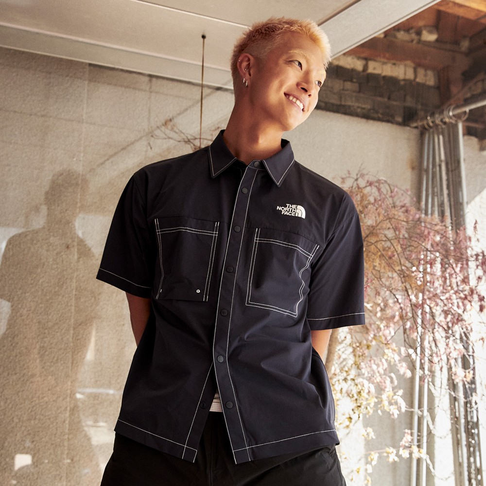 26SS 新作入荷 NH8SS01 ICEPULSE SHIRT 涼しいタッチ感の素材を使用し快適な着心地を提供する半袖ウーブンシャツ