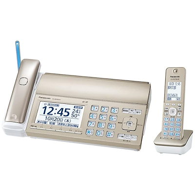 他サイト： KX-PD750DL-N デジタルコードレス普通紙ファクス 子機1台付き シャンパンゴールドの商品画像