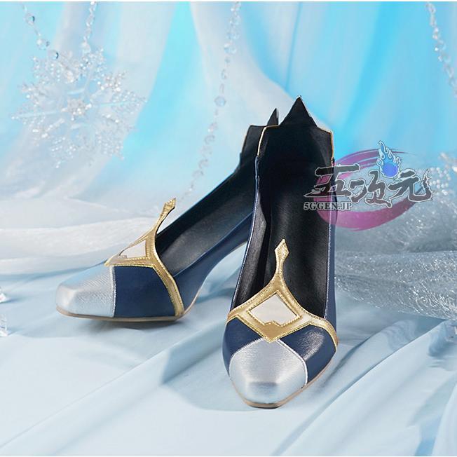 【新品販売 Q10最安値！】 ハロウィン 三分妄想　原神　コスプレ　夜蘭　イェラン　靴　ブーツ