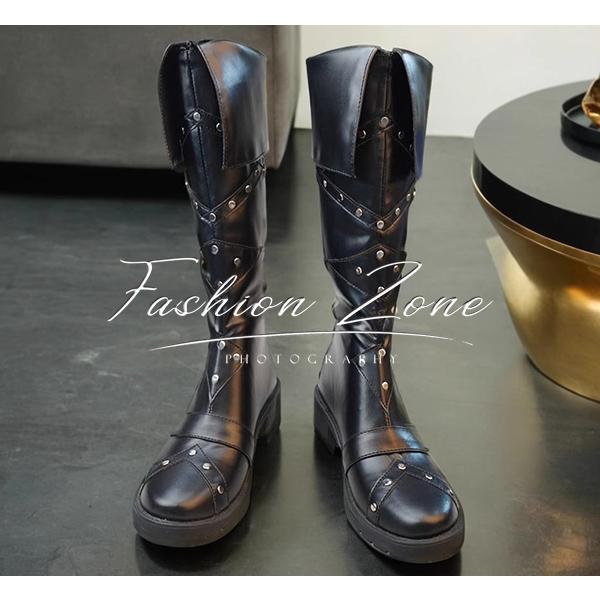 IdentityV 第五人格 風 占い師 　黯 イライ・クラーク コスプレ靴 男女兼用 シューズ 道具小物 ブーツ cosplay ハロウィン 仮装 変装