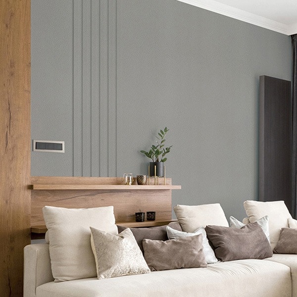 [幅約100cm]2.5m巻 リメイクシート 壁紙 シール 無地 ペールダークグレー WL-1904 5,983円