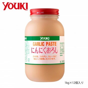 YOUKI ユウキ食品 にんにくおろし 1kgx12個入り 212031